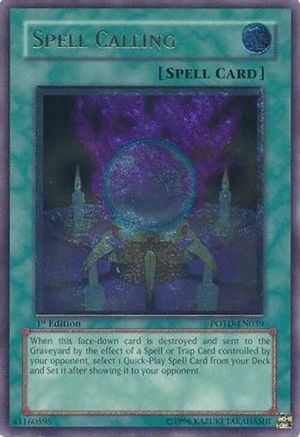 Spell Calling (UTR) (POTD-EN039) - Power of the Duelist 1st Edition