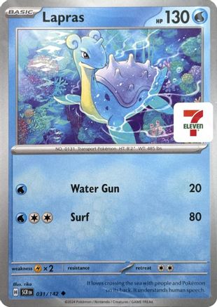 Lapras (7-Eleven Promo) 31 - Miscellaneous Cards & Products