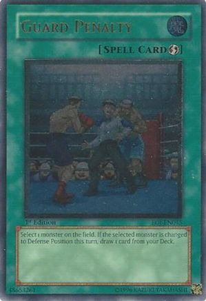Guard Penalty (UTR) (EOJ-EN045) - Enemy of Justice 1st Edition