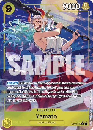 Yamato (OP04-112) (Alternate Art) (OP04-112) - Premium Booster -The Best- Foil