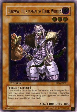 Broww, Huntsman of Dark World (UTR) (EEN-EN021) - Elemental Energy Unlimited