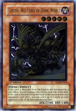 Goldd, Wu-Lord of Dark World (UTR) (EEN-EN024) - Elemental Energy 1st Edition