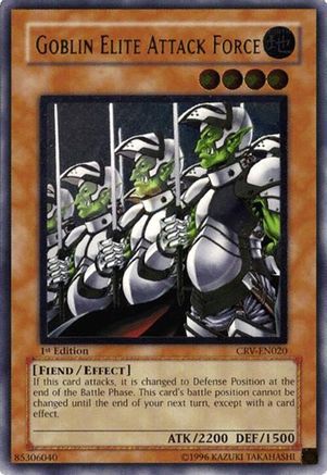 Goblin Elite Attack Force (UTR) (CRV-EN020) - Cybernetic Revolution 1st Edition