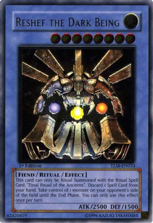 Reshef the Dark Being (UTR) (TLM-EN033) - The Lost Millennium 1st Edition