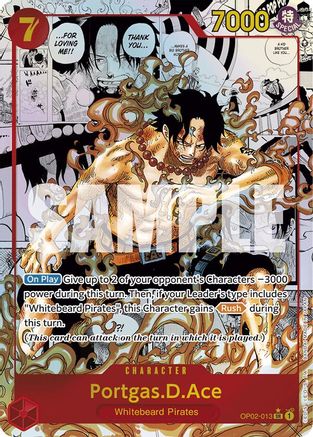 Portgas.D.Ace (Manga) (OP02-013) - Premium Booster -The Best- Foil