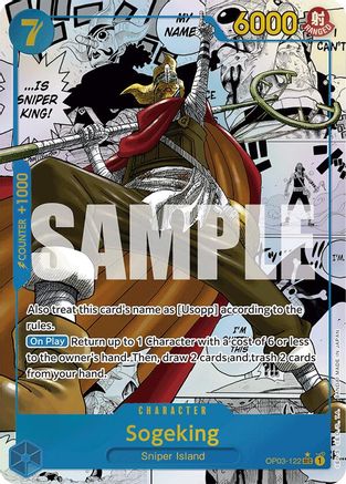 Sogeking (Manga) (OP03-122) - Premium Booster -The Best- Foil