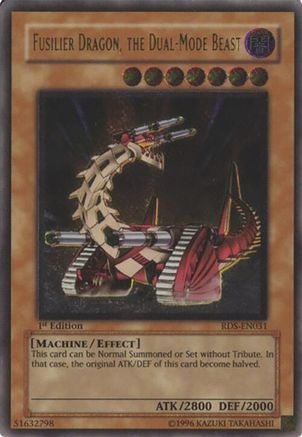 Fusilier Dragon, the Dual-Mode Beast (UTR) (RDS-EN031) - Rise of Destiny 1st Edition