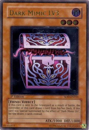 Dark Mimic LV3 (UTR) (SOD-EN010) - Soul of the Duelist Unlimited