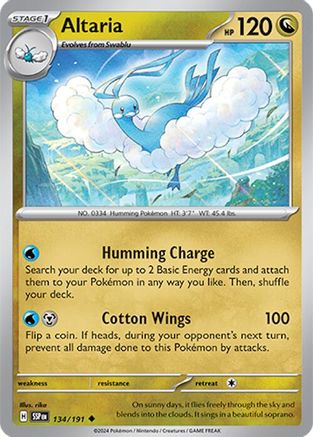 Altaria - 134/191 - SV08 Surging Sparks