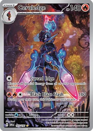 Ceruledge - 197/191 197 - SV08 Surging Sparks Holofoil