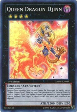 Queen Dragun Djinn (GAOV-EN049) - Galactic Overlord 1st Edition