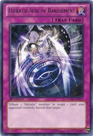 Hieratic Seal of Banishment (GAOV-EN071) - Galactic Overlord 1st Edition