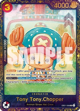 Tony Tony.Chopper (Treasure Cup 2024) (EB01-006) - One Piece Promotion Cards Foil