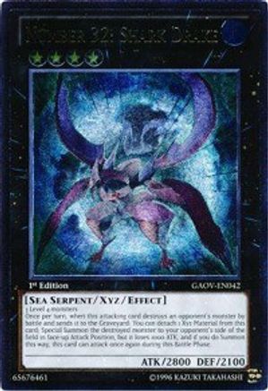 Number 32: Shark Drake (UTR) (GAOV-EN042) - Galactic Overlord 1st Edition