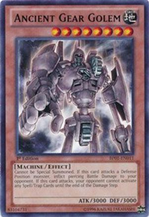 Ancient Gear Golem - BP01-EN011 - Battle Pack: Epic Dawn Unlimited
