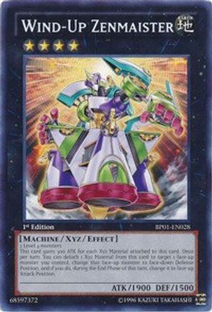 Wind-Up Zenmaister (BP01-EN028) - Battle Pack: Epic Dawn 1st Edition