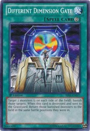 Different Dimension Gate (BP01-EN077) - Battle Pack: Epic Dawn 1st Edition