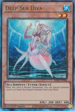 Deep Sea Diva (PUR) (RA03-EN004) - Quarter Century Bonanza 1st Edition