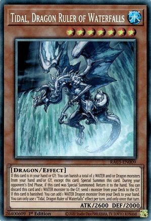 Tidal, Dragon Ruler of Waterfalls (PCR) (RA03-EN009) - Quarter Century Bonanza 1st Edition