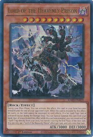 Lord of the Heavenly Prison (UR) (RA03-EN029) - Quarter Century Bonanza 1st Edition