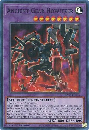 Ancient Gear Howitzer - RA03-EN035 - Quarter Century Bonanza 1st Edition