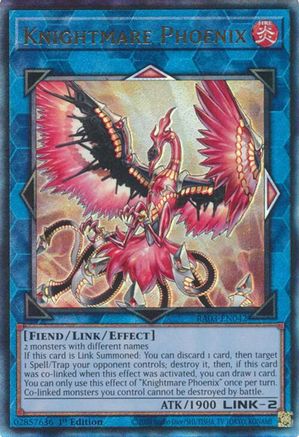 Knightmare Phoenix (PUR) (RA03-EN042) - Quarter Century Bonanza 1st Edition