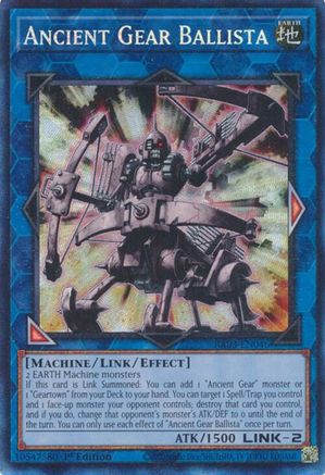 Ancient Gear Ballista (PCR) - RA03-EN046 - Quarter Century Bonanza 1st Edition