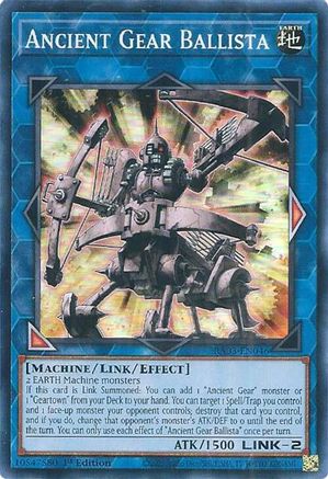 Ancient Gear Ballista - RA03-EN046 - Quarter Century Bonanza 1st Edition