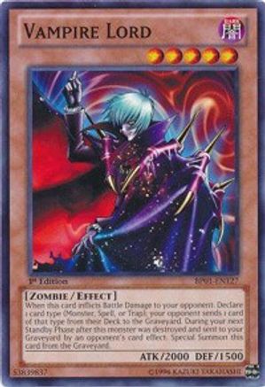 Vampire Lord (BP01-EN127) - Battle Pack: Epic Dawn 1st Edition