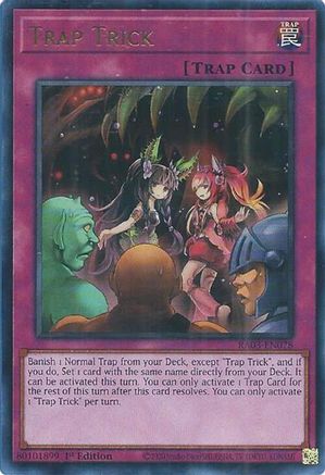 Trap Trick (UR) (RA03-EN078) - Quarter Century Bonanza 1st Edition