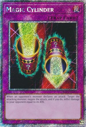 Magic Cylinder (Platinum Secret Rare) (RA03-EN115) - Quarter Century Bonanza 1st Edition