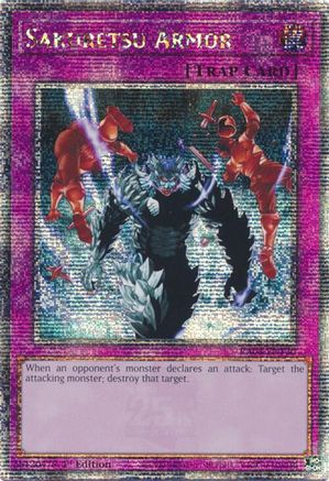 Sakuretsu Armor (Quarter Century Secret Rare) (RA03-EN130) - Quarter Century Bonanza 1st Edition