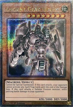Ancient Gear Golem (Quarter Century Secret Rare) - RA03-EN151 - Quarter Century Bonanza 1st Edition