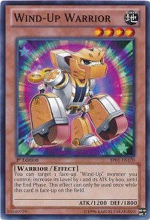 Wind-Up Warrior (BP01-EN170) - Battle Pack: Epic Dawn 1st Edition