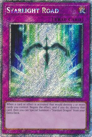 Starlight Road (Platinum Secret Rare) (RA03-EN235) - Quarter Century Bonanza 1st Edition