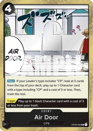 Air Door (Jolly Roger Foil) - OP03-094 - Premium Booster -The Best- Foil