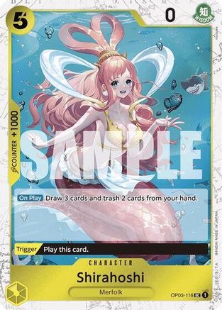 Shirahoshi (OP03-116) (Jolly Roger Foil) (OP03-116) - Premium Booster -The Best- Foil