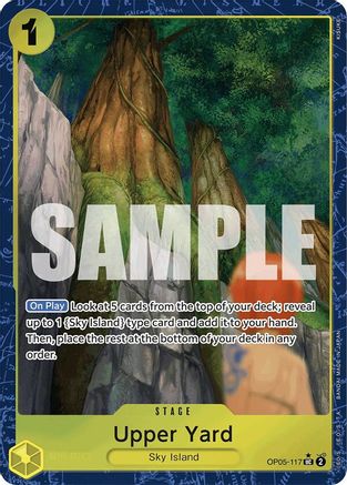 Upper Yard (Alternate Art) (OP05-117) - Premium Booster -The Best- Foil