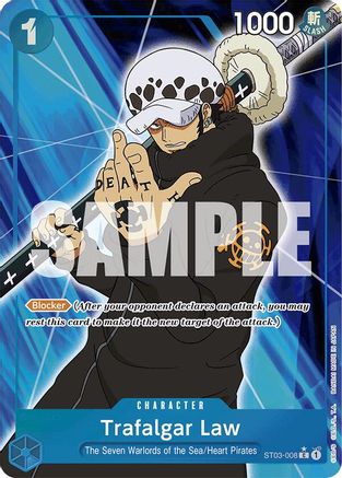 Trafalgar Law (ST03-008) (Full Art) (ST03-008) - Premium Booster -The Best- Foil