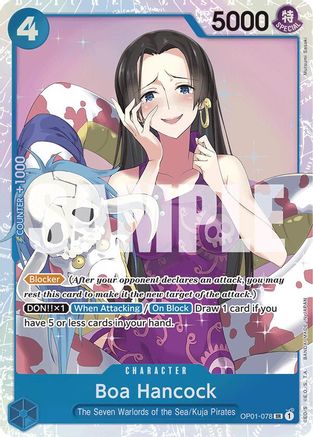 Boa Hancock (OP01-078) (Reprint) (OP01-078) - Premium Booster -The Best- Foil