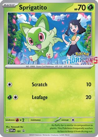 Sprigatito 191 - SV Scarlet & Violet Promo Cards