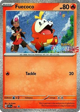 Fuecoco - 192 192 - SV Scarlet & Violet Promo Cards Holofoil