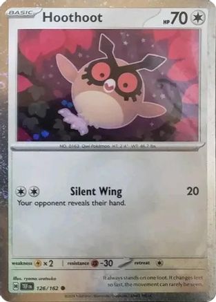 Hoothoot - 126 (Cosmos Holo) 126 - SV Scarlet & Violet Promo Cards Holofoil