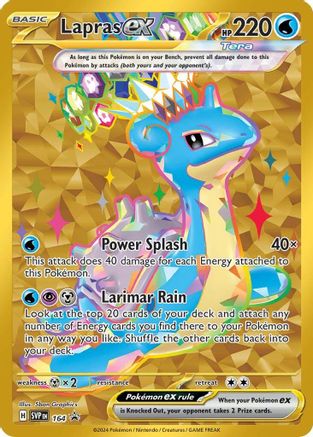 Lapras ex - 164 164 - SV Scarlet & Violet Promo Cards Holofoil