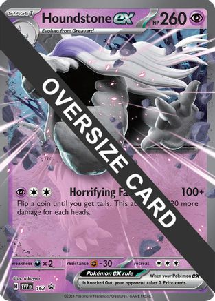 Houndstone ex - 162 162 - Jumbo Cards Holofoil