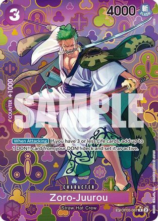 Zoro-Juurou (SP) (OP05-067) - Emperors in the New World Foil