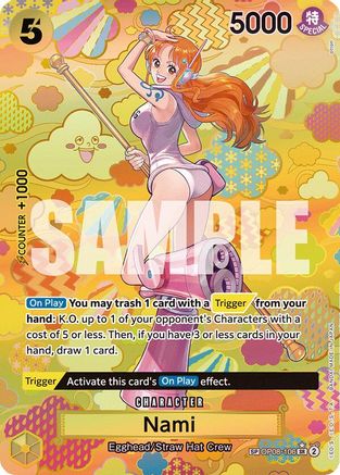 Nami (SP) (OP08-106) - Emperors in the New World Foil