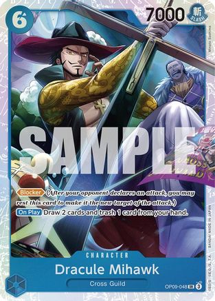 Dracule Mihawk (OP09-048) - Emperors in the New World Foil