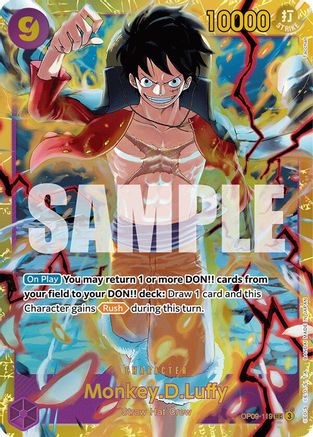 Monkey.D.Luffy (119) (OP09-119) - Emperors in the New World Foil