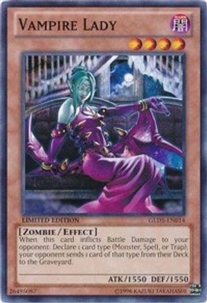 Vampire Lady (GLD5-EN014) - Gold Series: Haunted Mine Limited